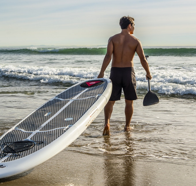 Easy Eddy Modular SUP Paddle Board - 3-piece connecting paddle board