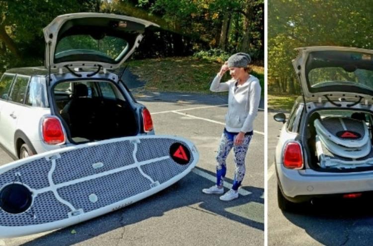 Easy Eddy Modular SUP Paddle Board - 3-piece connecting paddle board