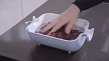 Self-Balancing Colander - Equilibric automatic balancing colander bowl - 3-in-1 colander