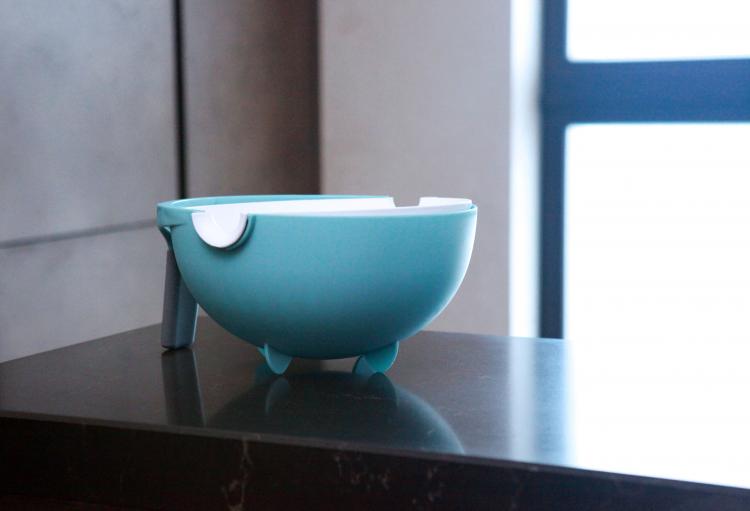 Self-Balancing Colander - Equilibric automatic balancing colander bowl - 3-in-1 colander