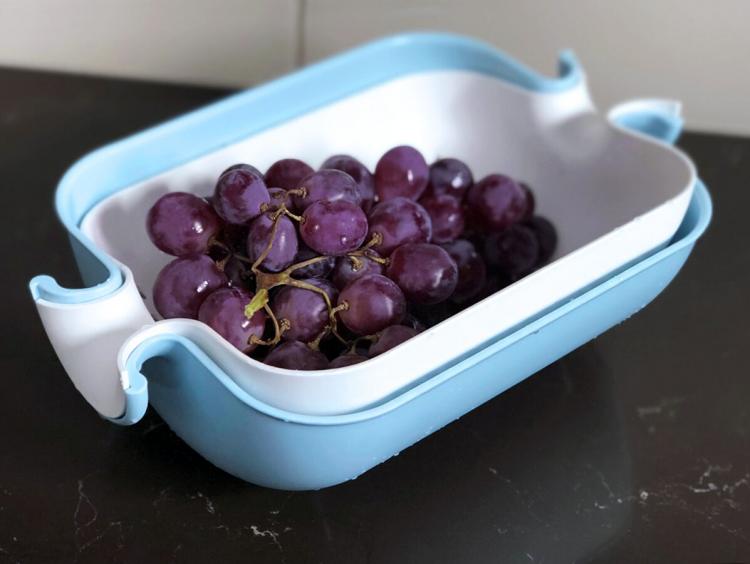 Self-Balancing Colander - Equilibric automatic balancing colander bowl - 3-in-1 colander