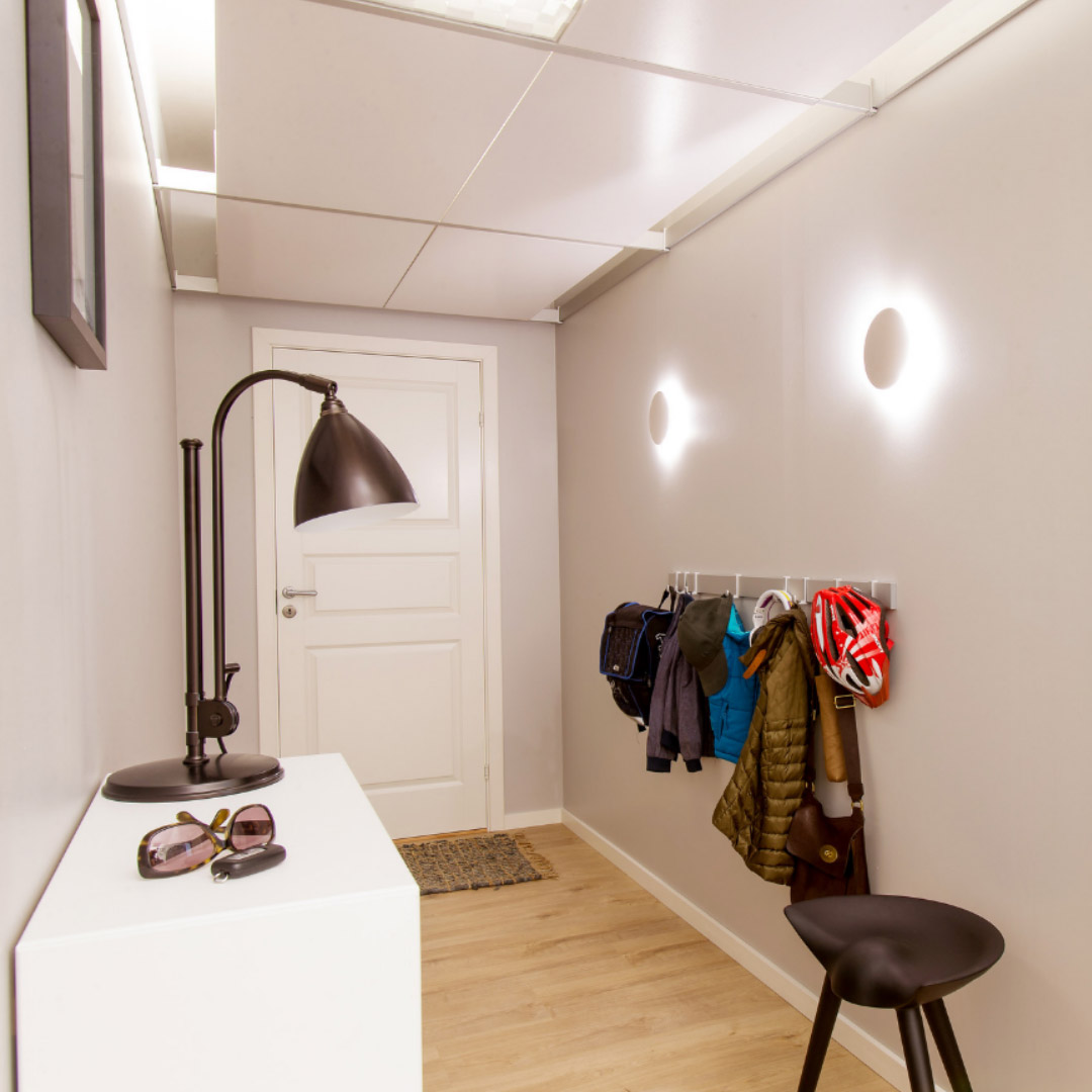 Genius Ceiling Storage Solution - Beam-it-up tiny home ceiling storage kit
