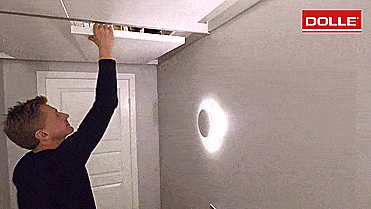 Genius Ceiling Storage Solution - Beam-it-up tiny home ceiling storage kit