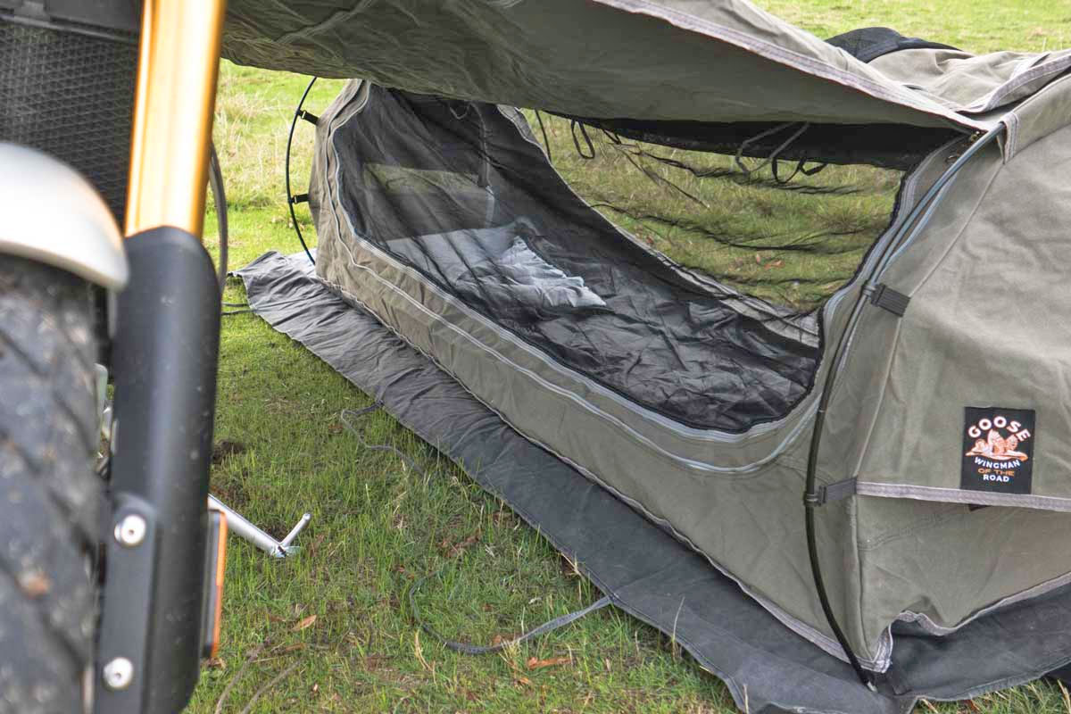 Goose Motorcycle Tent