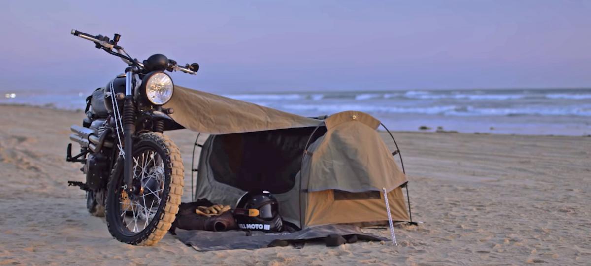 Goose Motorcycle Tent