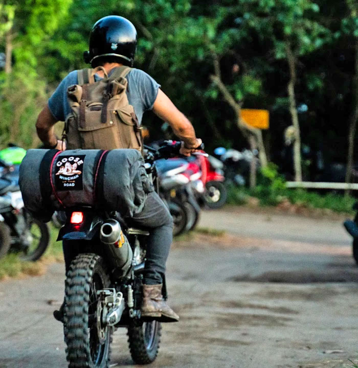 Goose Motorcycle Tent