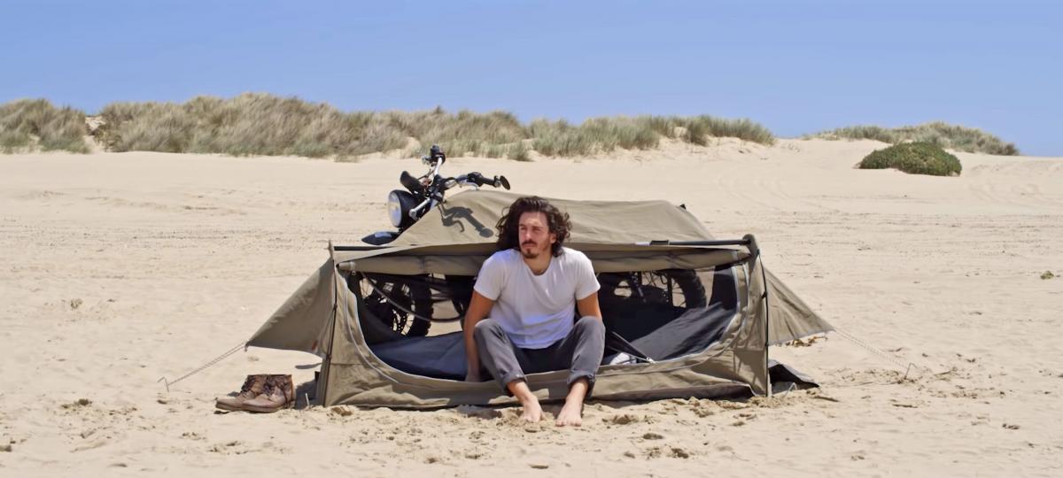Goose Motorcycle Tent