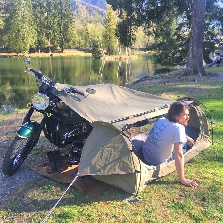 Goose Motorcycle Tent