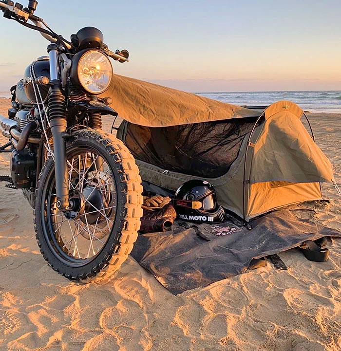 Goose Motorcycle Tent