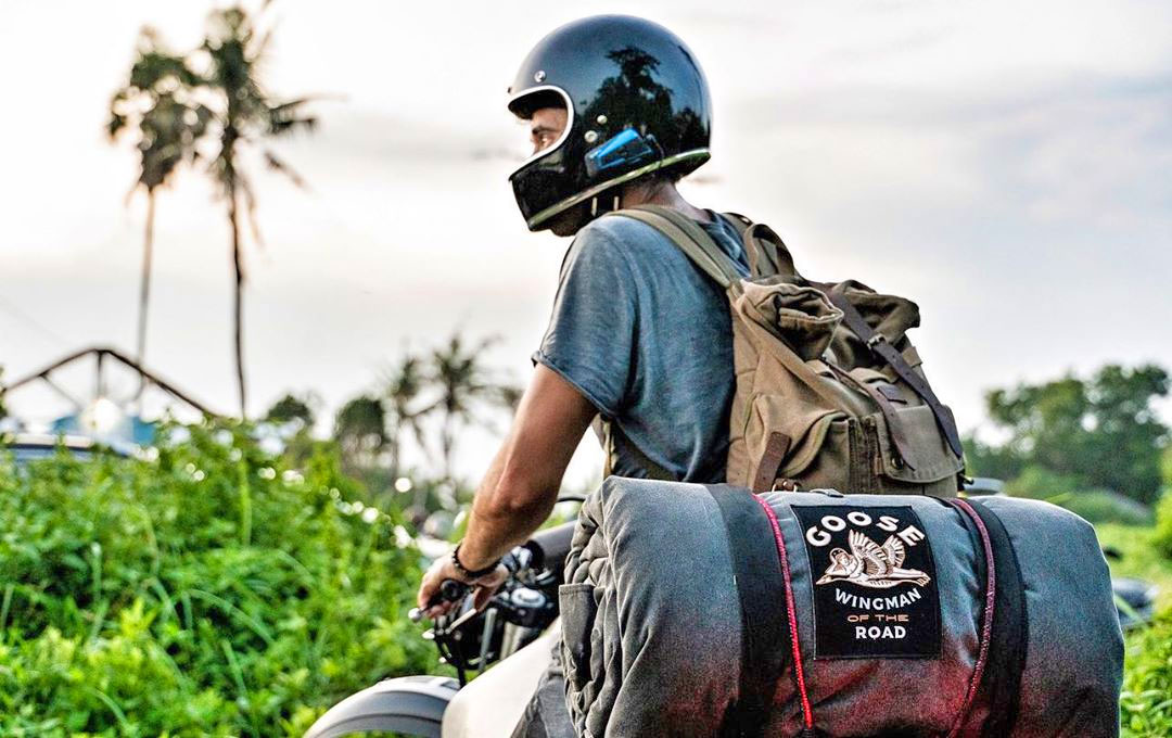 Goose Motorcycle Tent