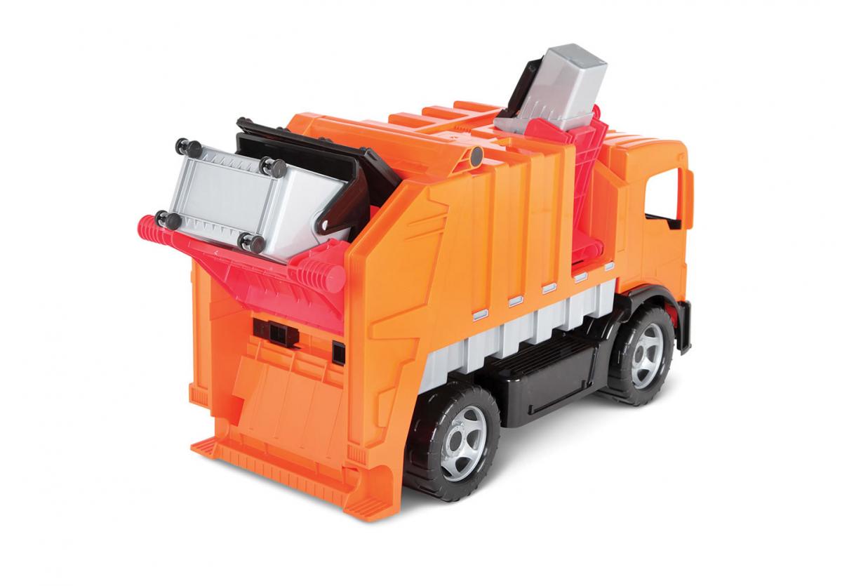 Giant working garbage truck toy - Best truck toy LENA Starke Riesen