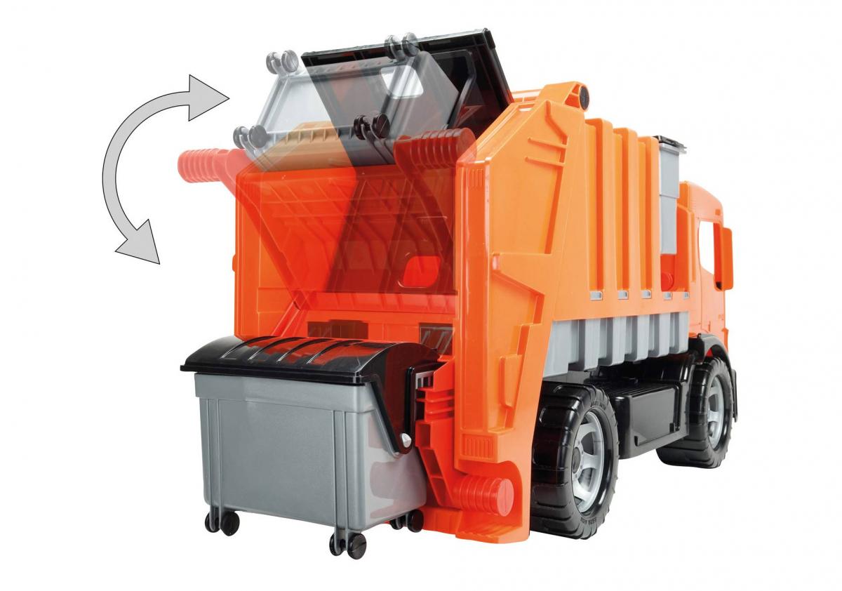 Giant working garbage truck toy - Best truck toy LENA Starke Riesen