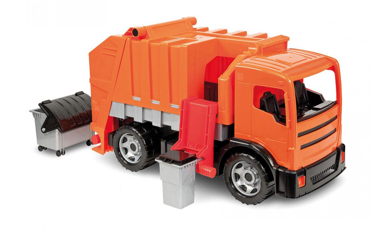 Giant working garbage truck toy - Best truck toy LENA Starke Riesen