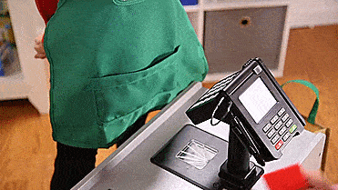 Grocery Store Role Play Toy Lets Your Kid Become a Cashier - Fresh Mart Cashier Pretend Kids Toy