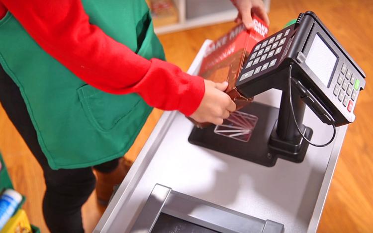 Grocery Store Role Play Toy Lets Your Kid Become a Cashier - Fresh Mart Cashier Pretend Kids Toy