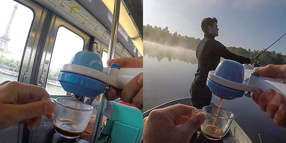 Handpresso Pump - Portable hand pump espresso maker travel coffee maker