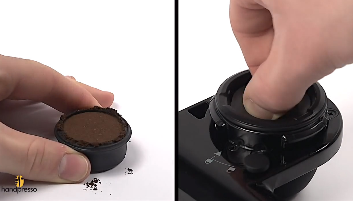 Handpresso Pump - Portable hand pump espresso maker travel coffee maker