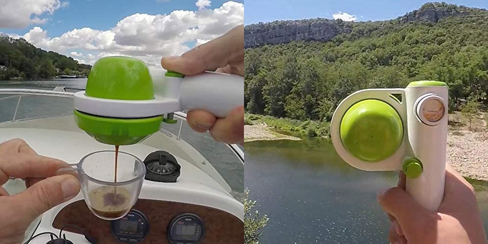 Handpresso Pump - Portable hand pump espresso maker travel coffee maker