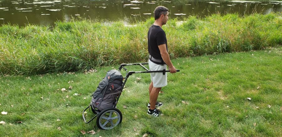 Hipstar Hands-Free All-Terrain Pull-behind Hiking Cart