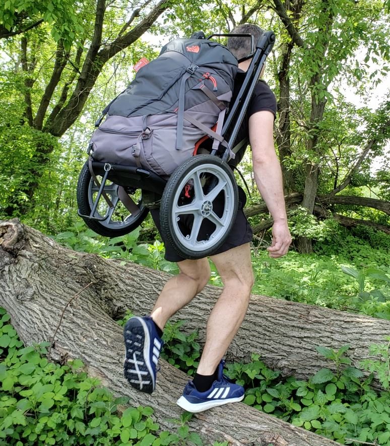 Hipstar Hands-Free All-Terrain Pull-behind Hiking Cart