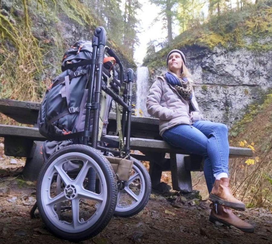 Hipstar Hands-Free All-Terrain Pull-behind Hiking Cart