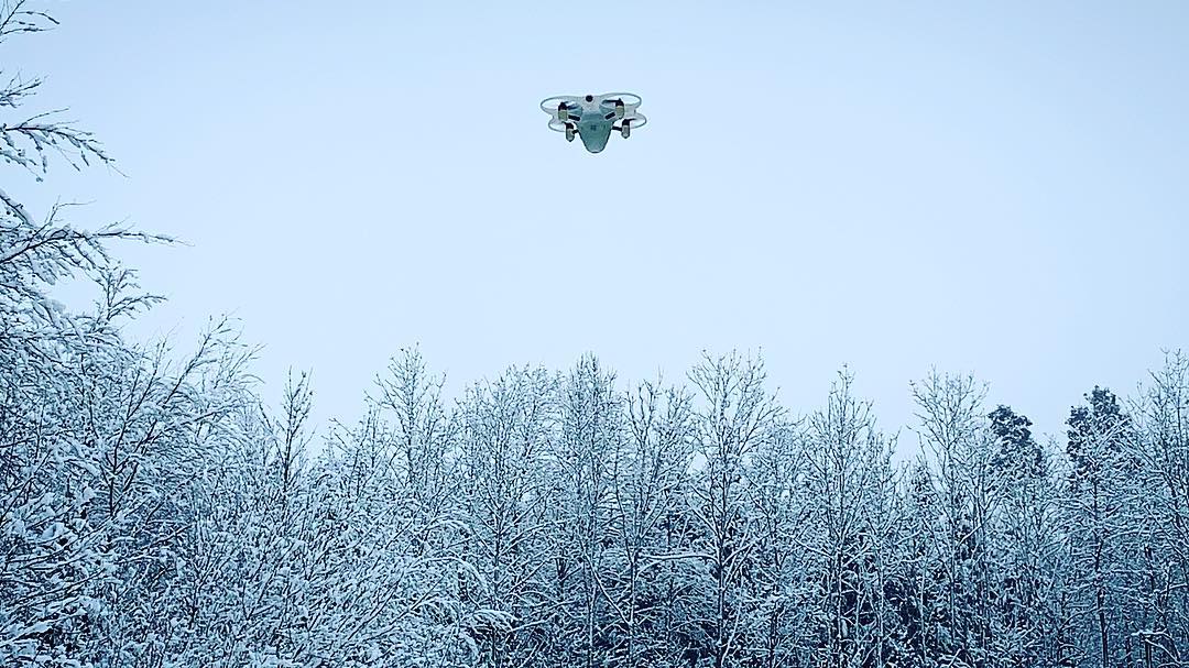 Home Security Surveillance Drone Automatically Deploys When It Senses Intruders - Sunflower Labs Autonomous security drone
