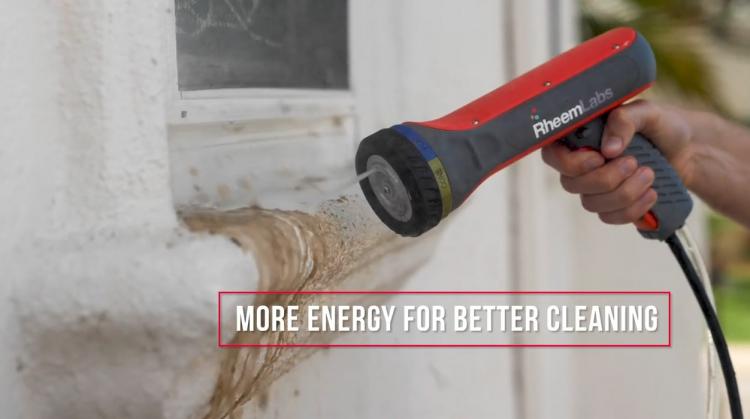 Rheem Labs HotWave heated garden hose sprayer - Endless hot water from garden hose
