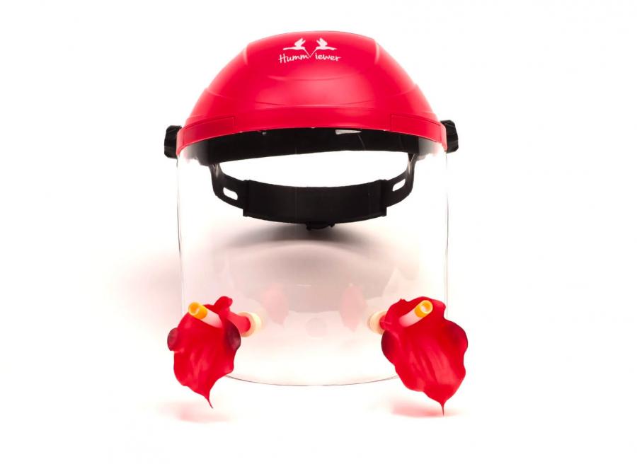 Hummviewer Hummingbird Feeder Face Shield Mask