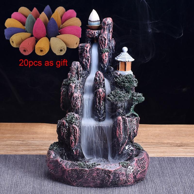 Waterfall Incense Burner