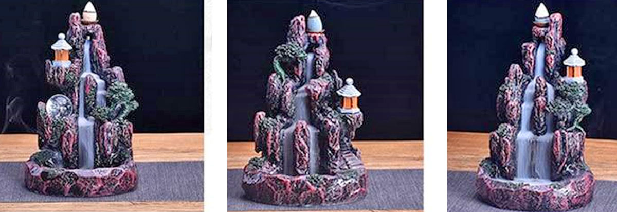 Waterfall Incense Burner