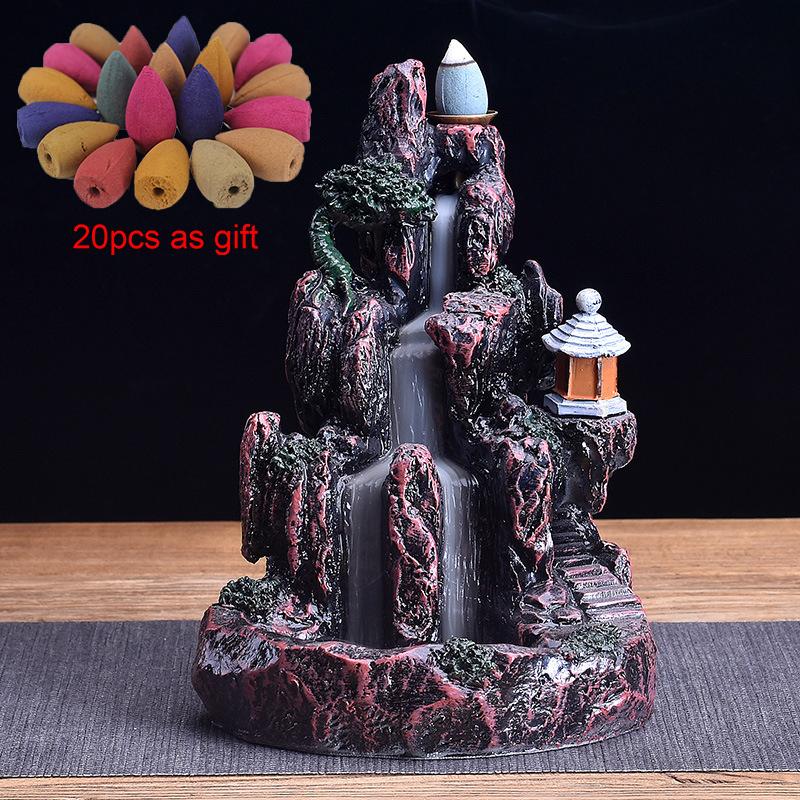 Waterfall Incense Burner
