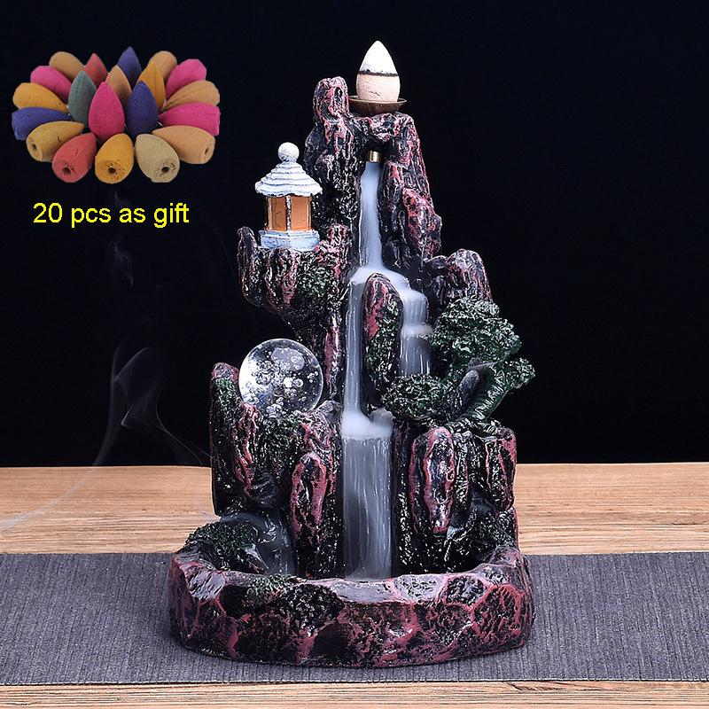Waterfall Incense Burner