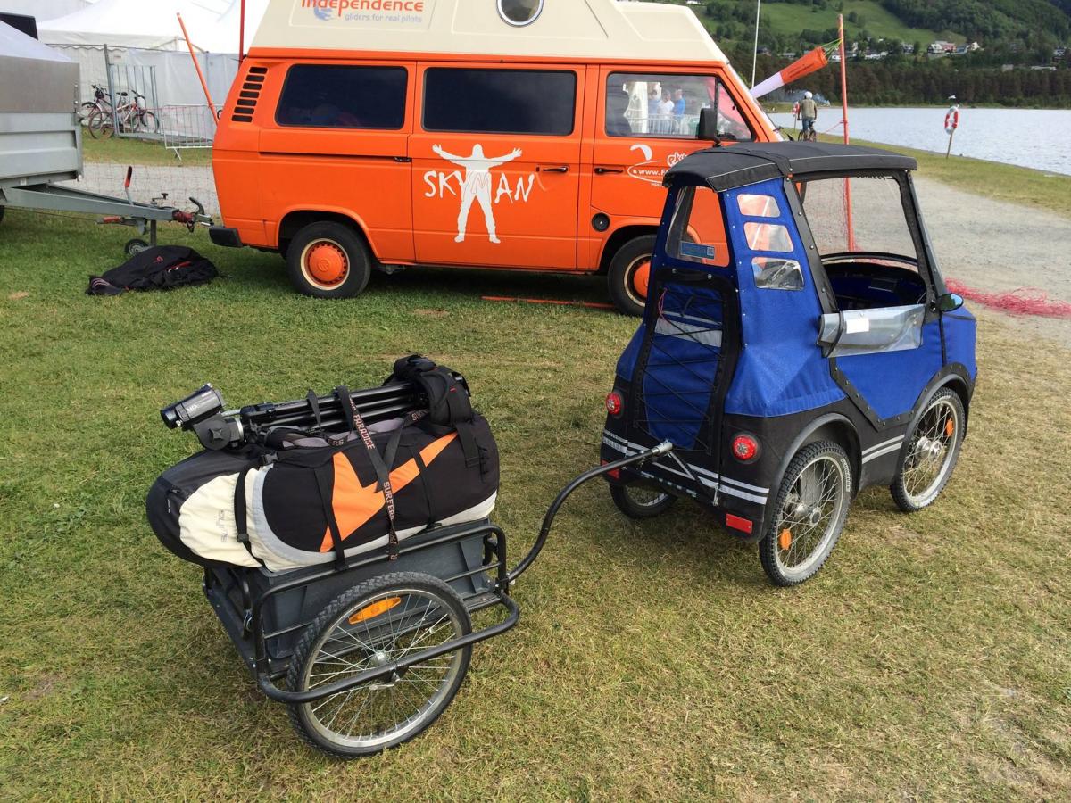 PodRide Bicycle Car - Enclosed E-Bike Car That Keeps You Warm During Winter Transit