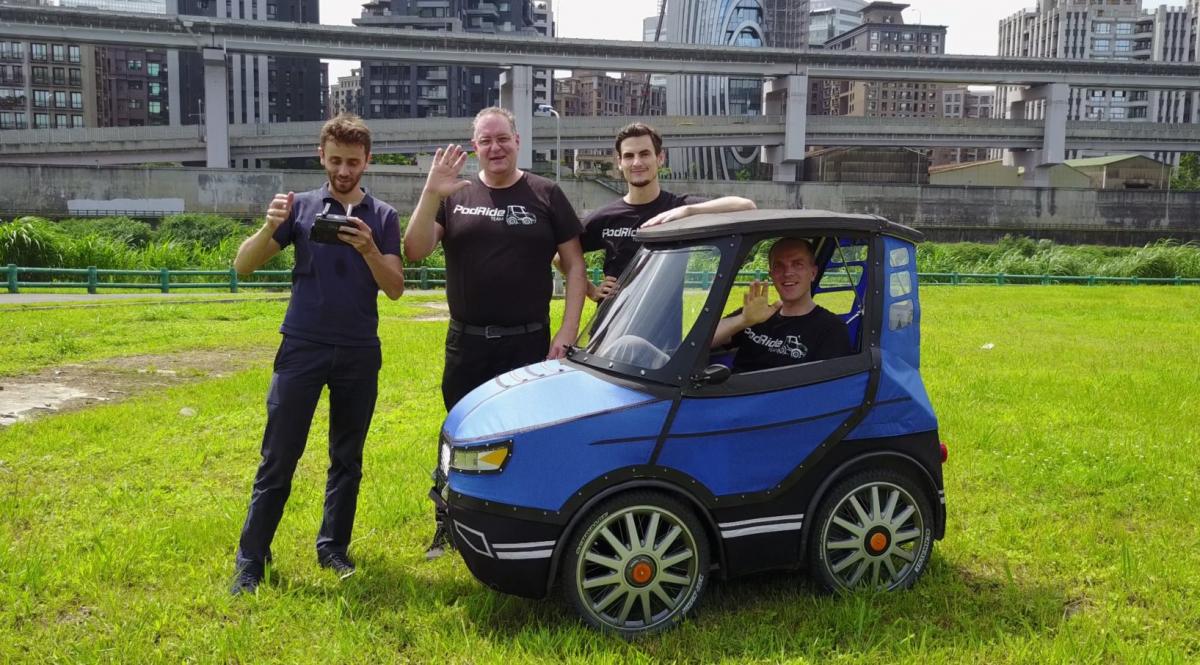 PodRide Bicycle Car - Enclosed E-Bike Car That Keeps You Warm During Winter Transit