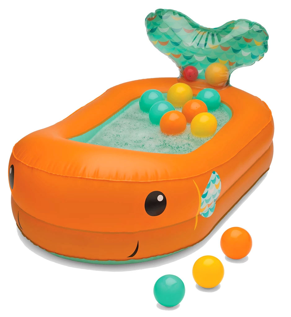 Inflatable Whale Baby Bathtub