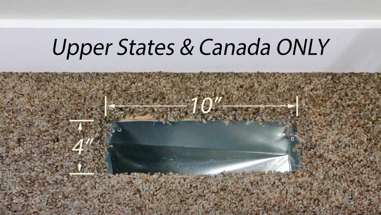 Puttacup Putting Cup Vent Replacement - Turns your HVAC vent cover into a putting hole
