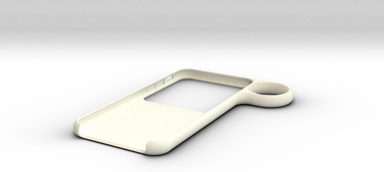 Ring iPhone Case - white