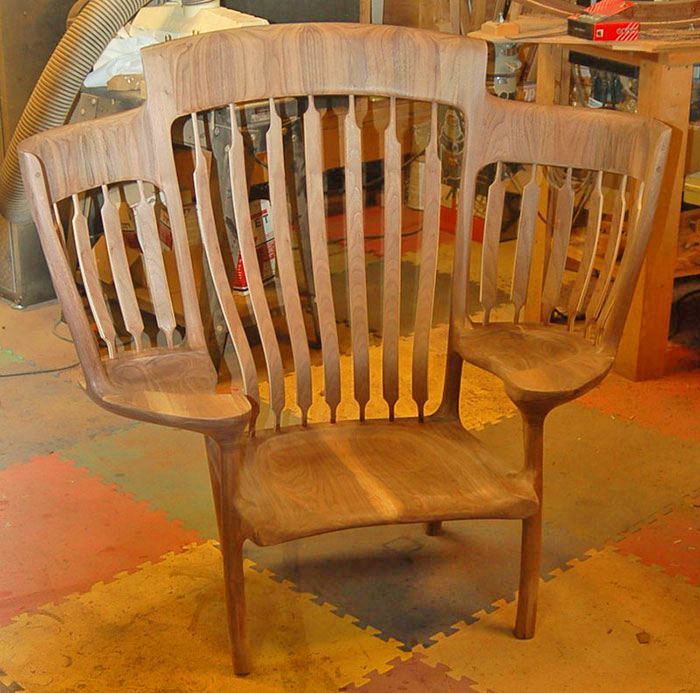 Story Time Rocking Chair - Triple seater rocking chair for reading to kids