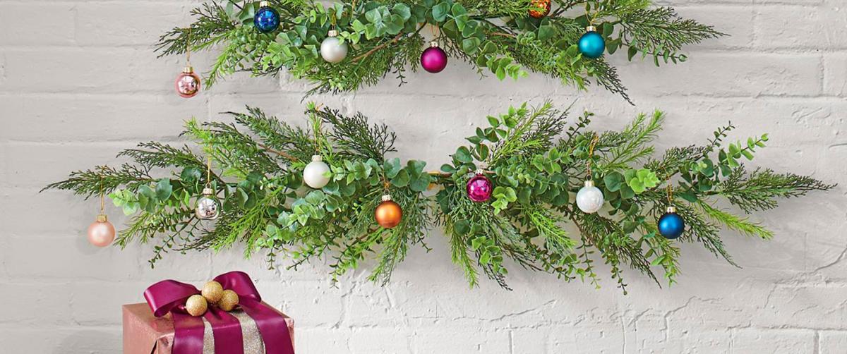 Minimal Christmas Tree - Wall-mounted Christmas Tree - Embedded into wall tree decor