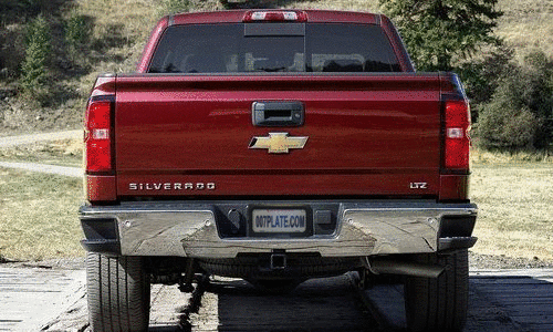 Motorized License Plate Hider Gadget - GIF