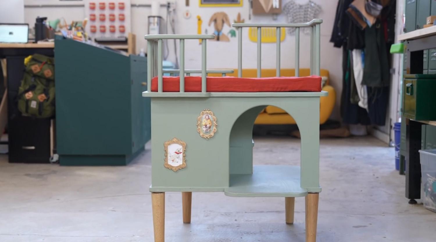 Office Chair Has Extra Room To The Side For Your Cat or Dog
