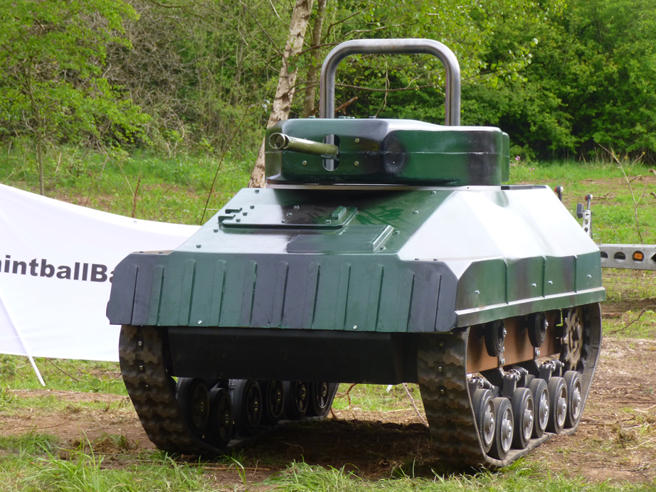 Paintball Battle Tanks - Mini tanks that shoot paintballs