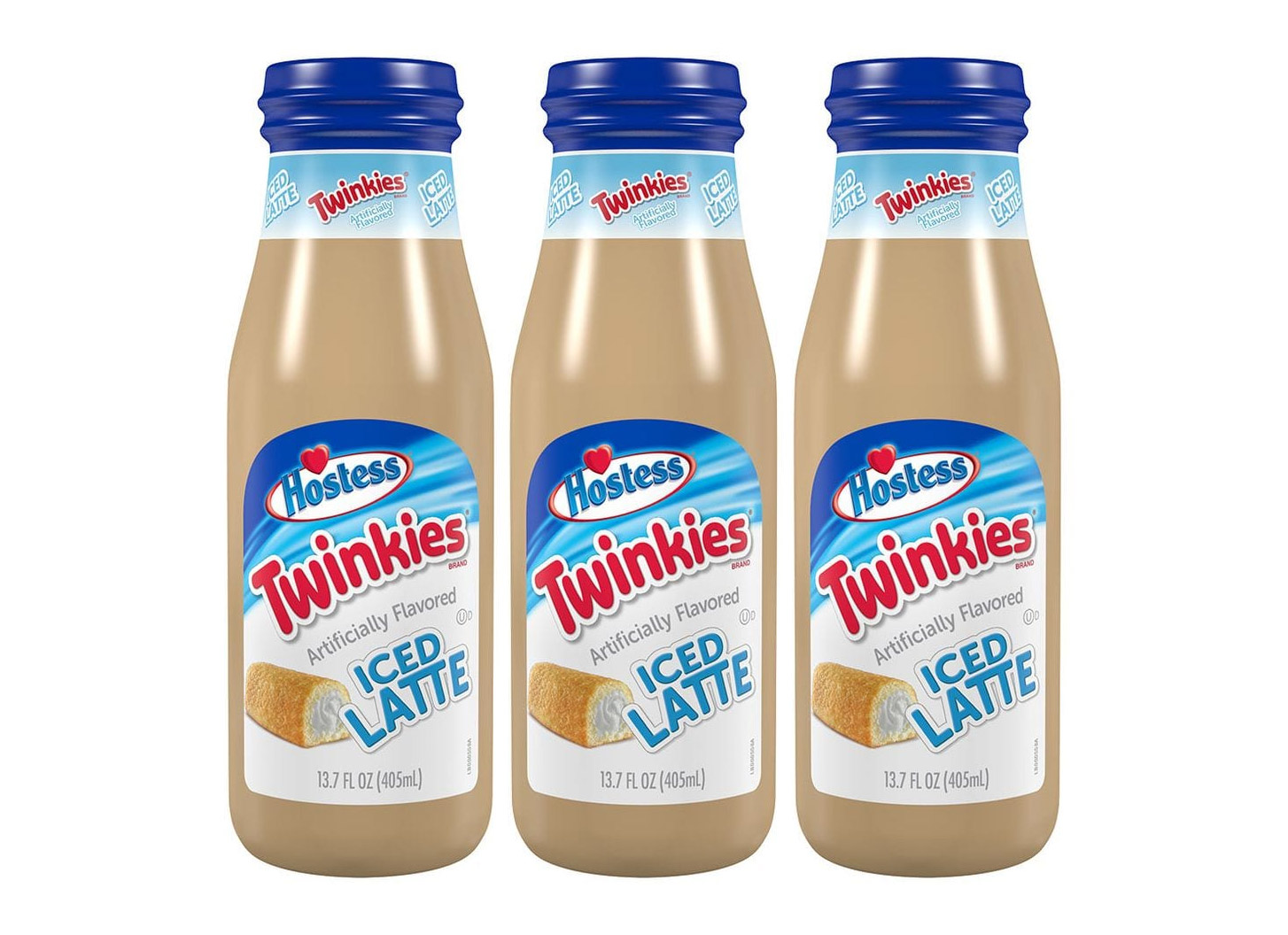Twinkies flavored Ice Latte bottles