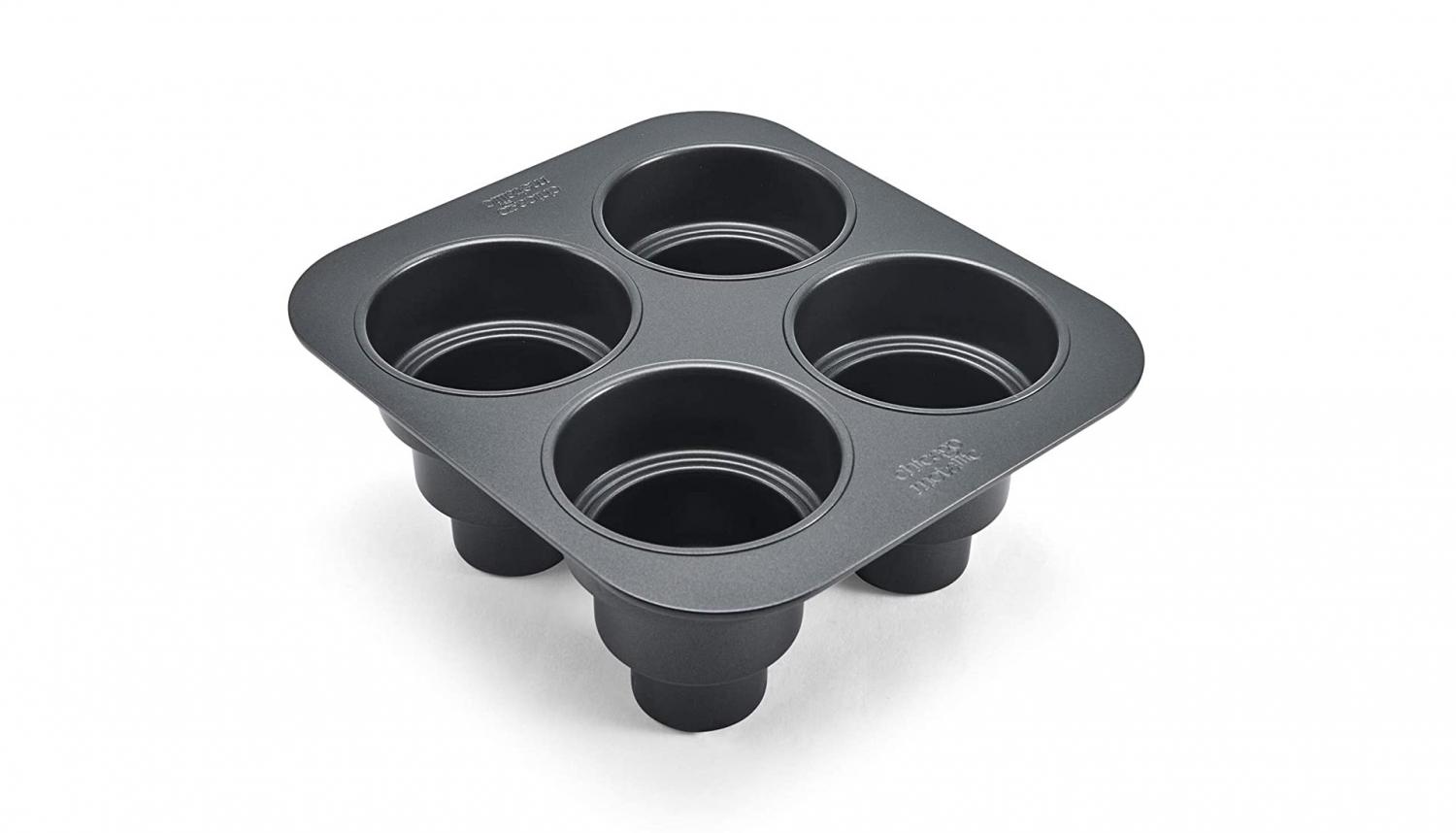 Pan Lets You Create Mini Multi-Tiered Wedding Cakes - Tiny multi-tier cupcake pan - Mini wedding cakes