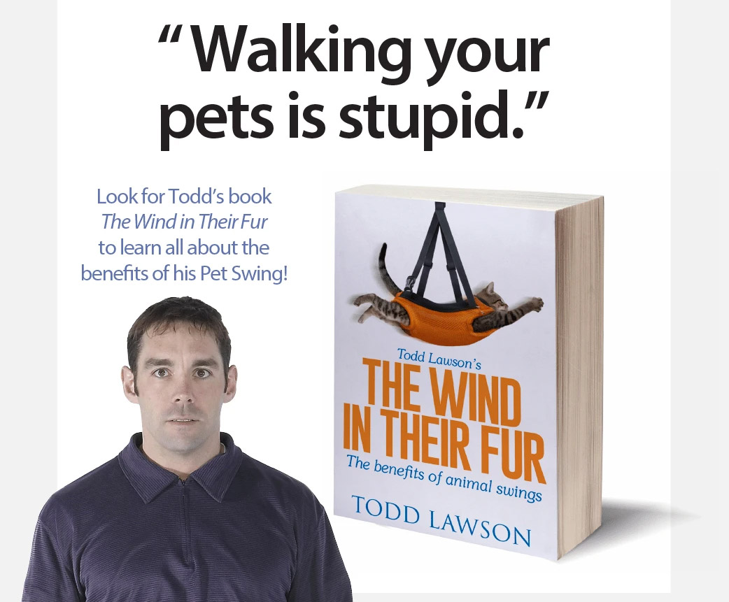 Pet Swing Pet Exerciser - Funny Prank Gift Box