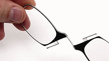 ThinOPTICS Phone Case Tiny Thin Reading Glasses - Folding Reading glasses inside iPhone case