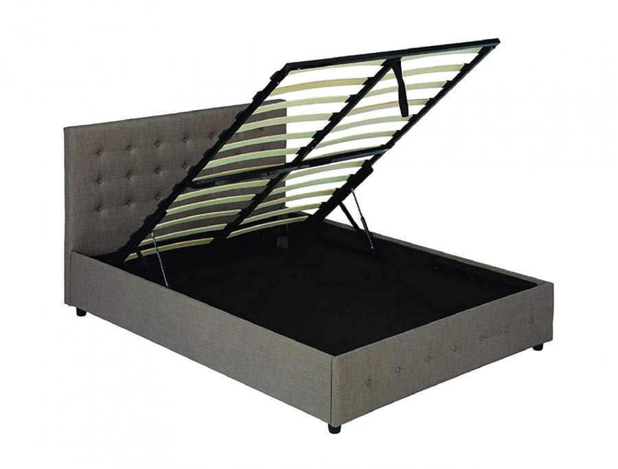 Pop-Up Storage Bed With Shoe Storage Underneath