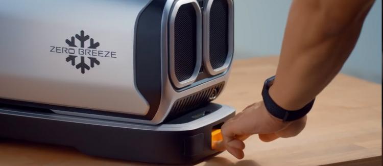 Zero Breeze Mark 2 - Portable battery powered air-conditioner - Best camping air conditioning gadget