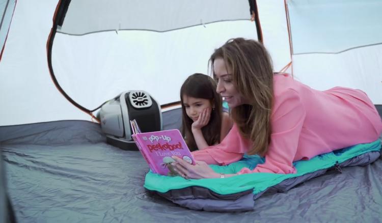 Zero Breeze Mark 2 - Portable battery powered air-conditioner - Best camping air conditioning gadget
