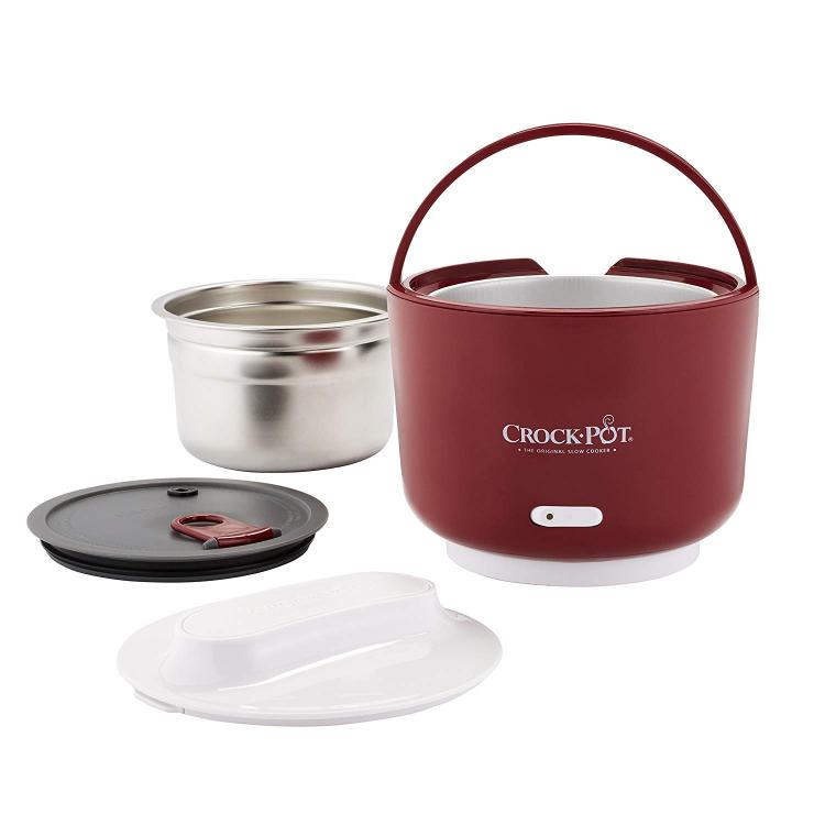 Portable Crock-Pot Lunch Crock - Portable slow-cooker lunch pale